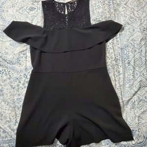 Black Express Romper